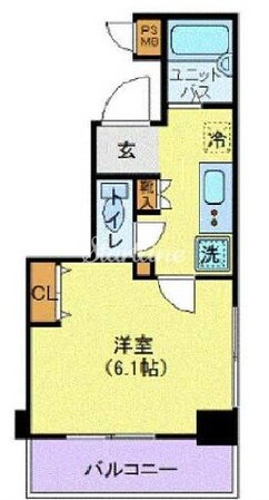トーシンフェニックス南麻布の物件間取画像